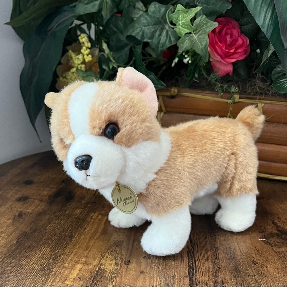 Aurora Miyoni Corgi Plush Dog Stuffed Animal Realistic Puppy Toy - Picture 5 of 8